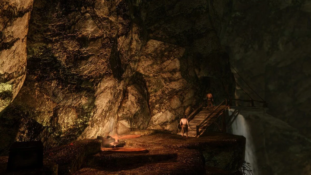 Elder Scrolls 5: Skyrim Special Edition — Улучшенные текстуры пещер