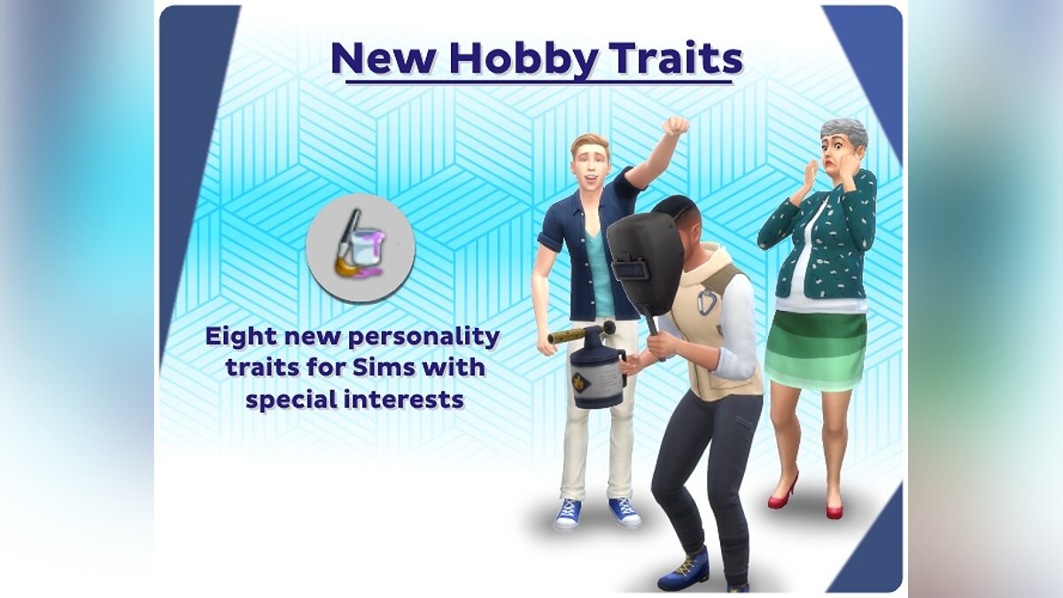 The Sims 4 — Пак новых черт хобби (04.06.2020)
