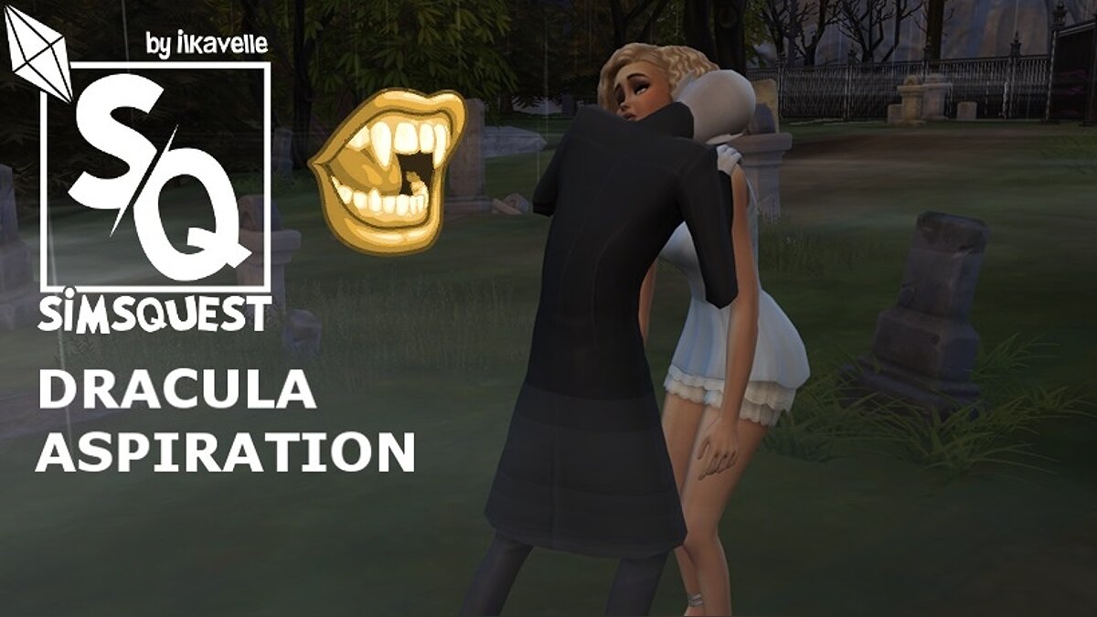 The Sims 4 — Жизненная цель "Дракула" (04.06.2020)