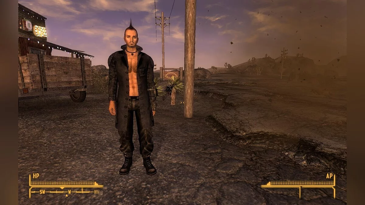 Fallout: New Vegas — Обнаженные мужские тела
