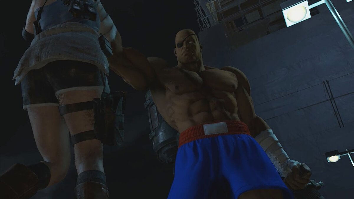 Resident Evil 3 — Сагат из игры Street Fighter