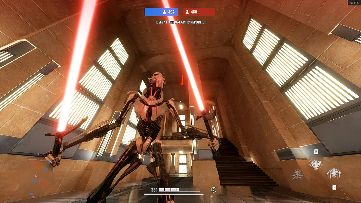 Star Wars: Battlefront 2 — Меч Дарта Мола для Гривуса