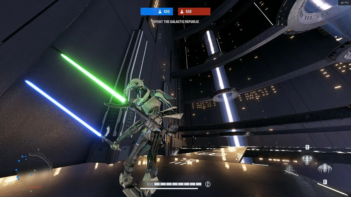 Star Wars: Battlefront 2 — Меч Дарта Мола для Гривуса