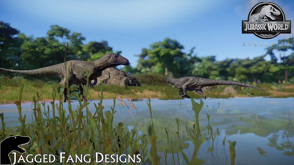 Jurassic World Evolution — Улучшенный аллозавр