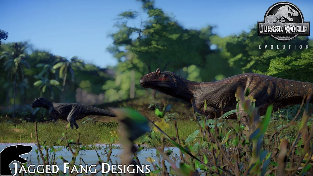 Jurassic World Evolution — Улучшенный аллозавр
