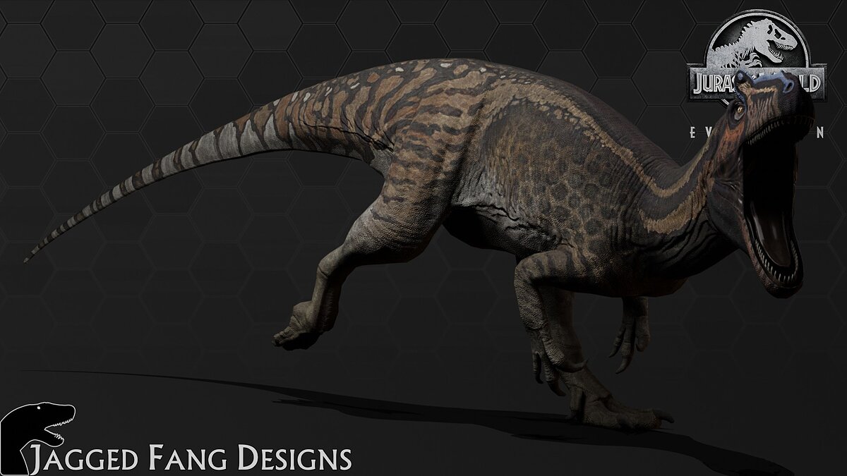 Jurassic World Evolution — Улучшенный аллозавр
