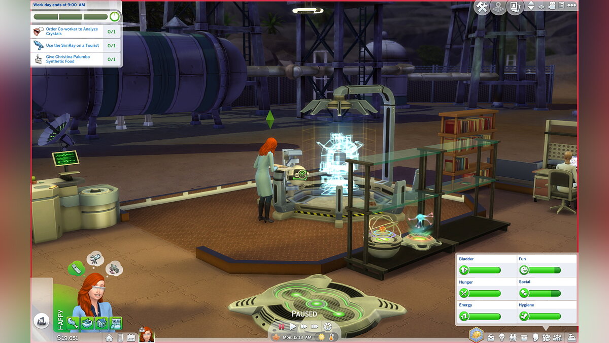 The Sims 4 — Карьера ученого 1.8 (04.06.2020)