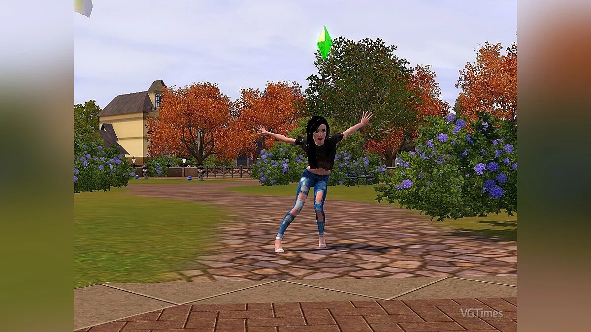 The Sims 3: Ambitions — Рванный топ