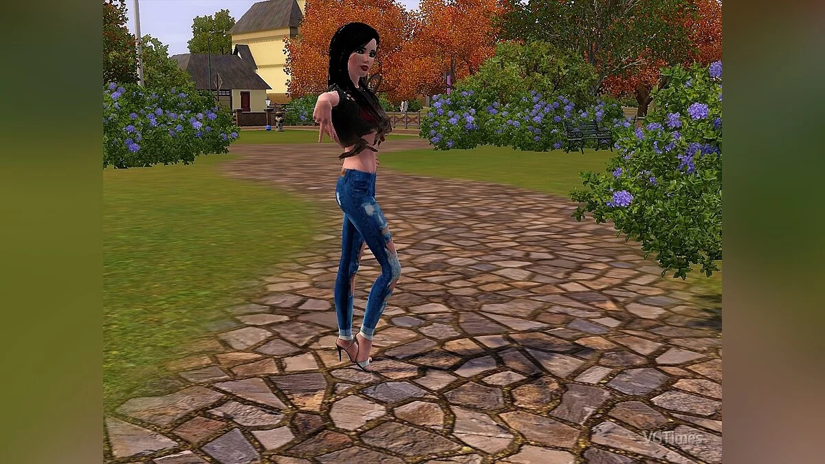 The Sims 3: Ambitions — Рванный топ