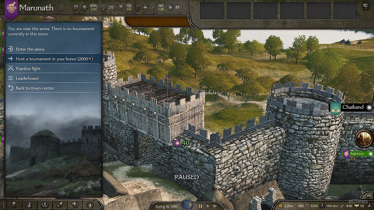 Mount & Blade 2: Bannerlord — Усовершенствованные турниры v.3.2.3 /  Геймплей / Моды и скины