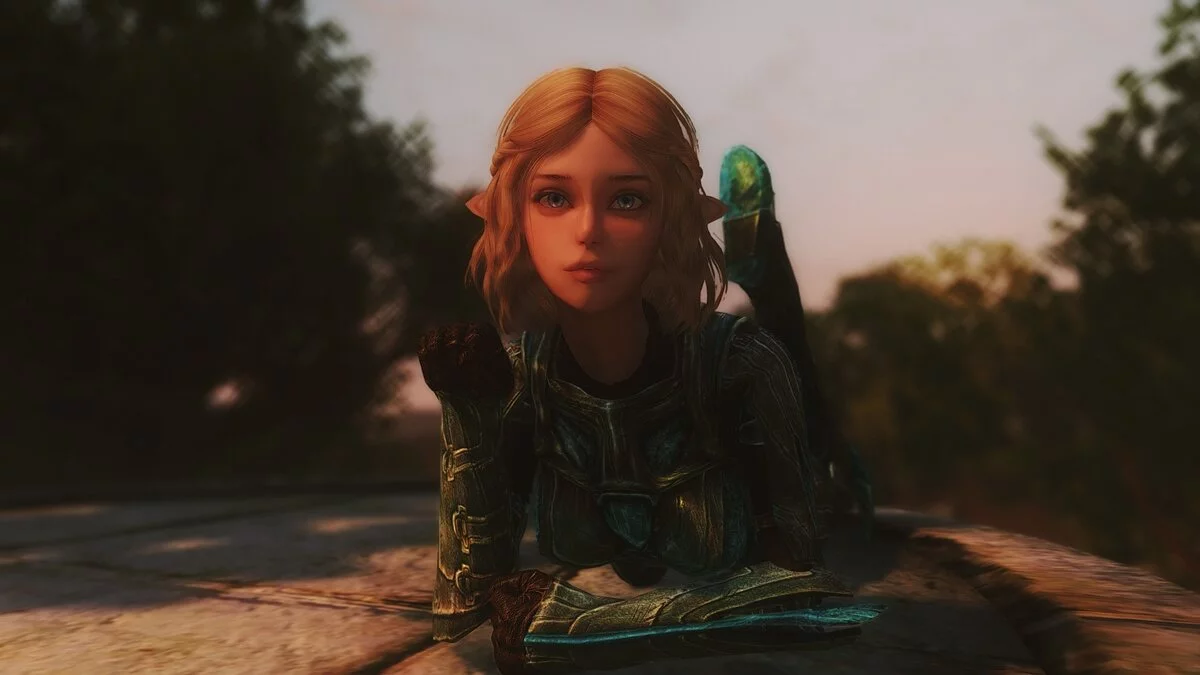 The Elder Scrolls 5: Skyrim Legendary Edition — Компаньон принцесса Зельда