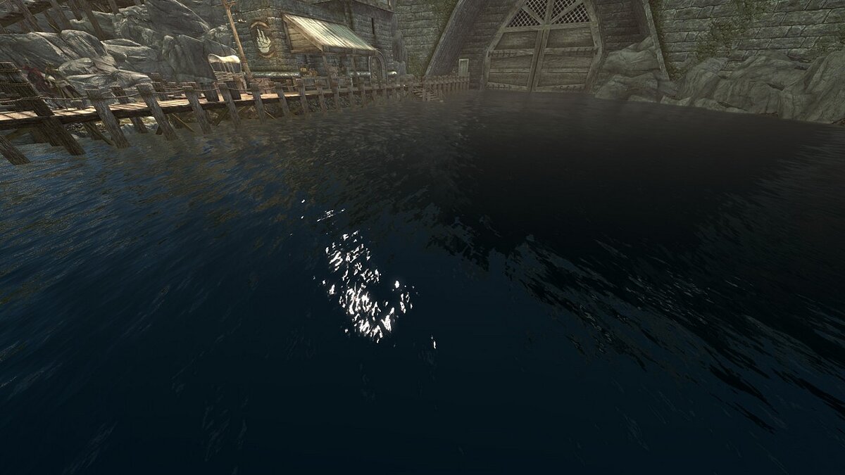 Elder Scrolls 5: Skyrim Special Edition — Прозрачная вода