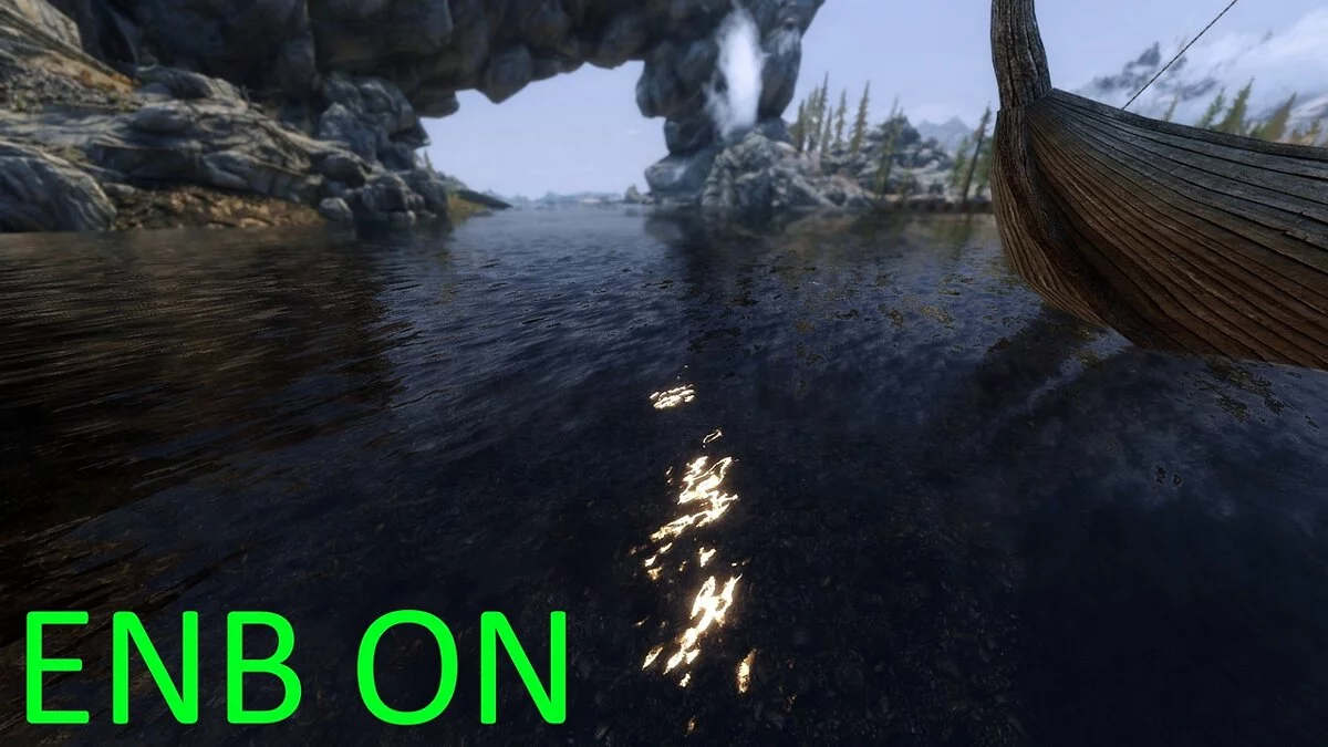 Elder Scrolls 5: Skyrim Special Edition — Прозрачная вода