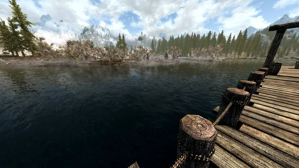 Elder Scrolls 5: Skyrim Special Edition — Прозрачная вода