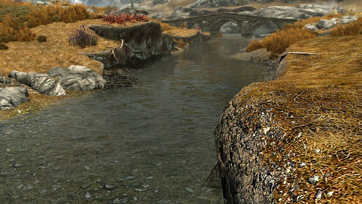 The Elder Scrolls 5: Skyrim Legendary Edition — Прозрачная вода