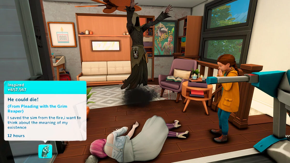 The Sims 4 — Черта характера — Эмоциональное выгорание