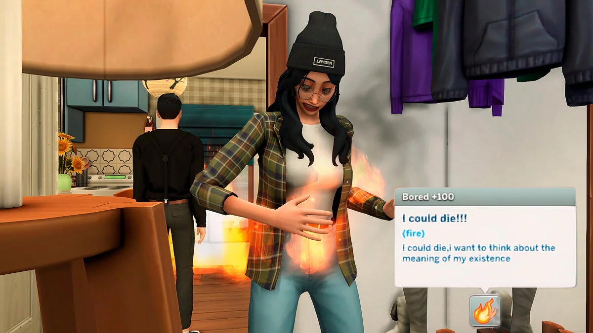The Sims 4 — Черта характера — Эмоциональное выгорание