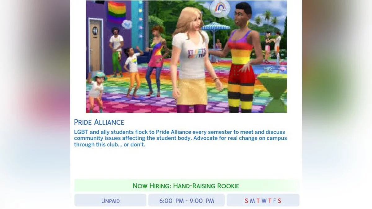 The Sims 4 — Университетская деятельность