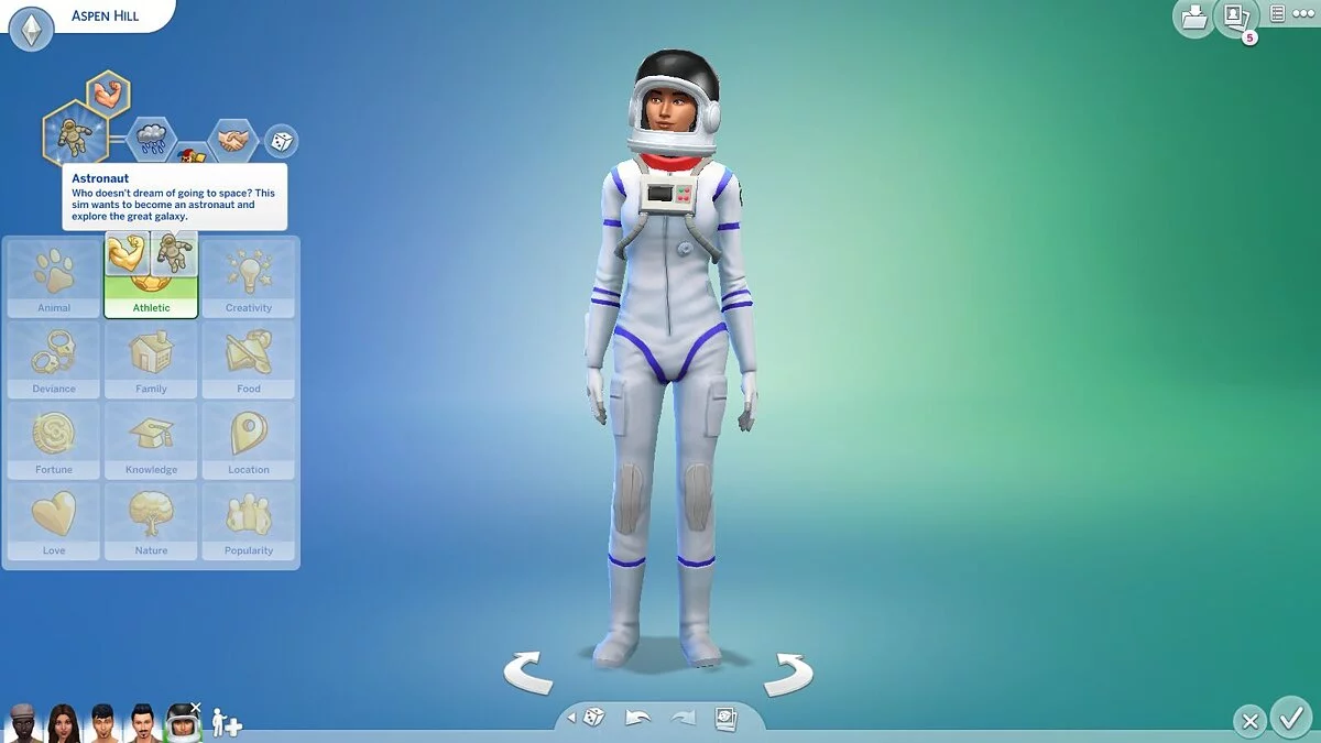 The Sims 4 — Жизненная цель — Космонавт (05.06.2020)