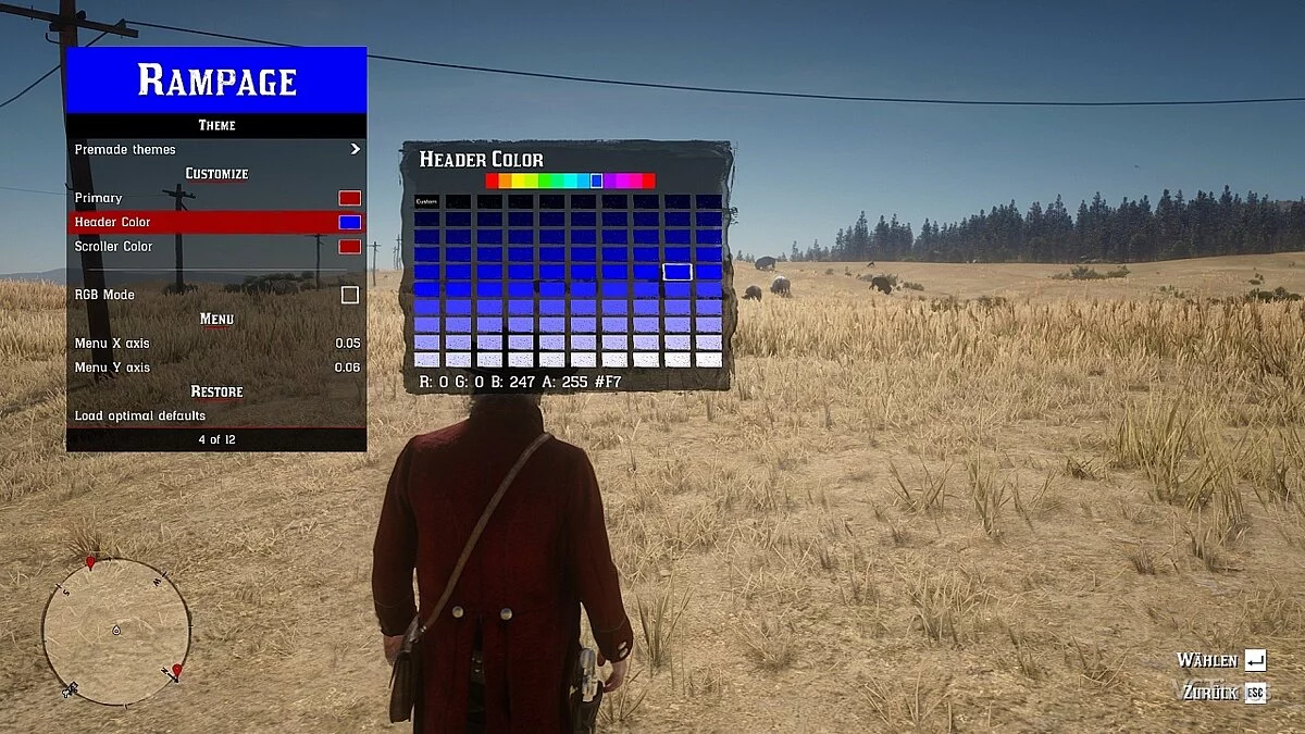 Red Dead Redemption 2 — Rampage Trainer [1.2]