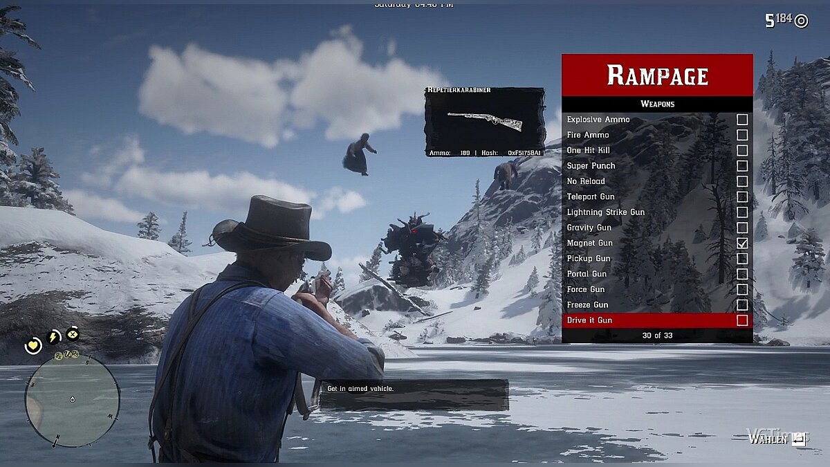 Red Dead Redemption 2 — Rampage Trainer [1.2]