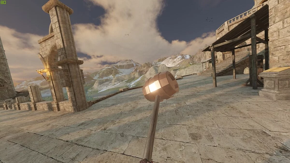 Blade and Sorcery — Молот из бочки