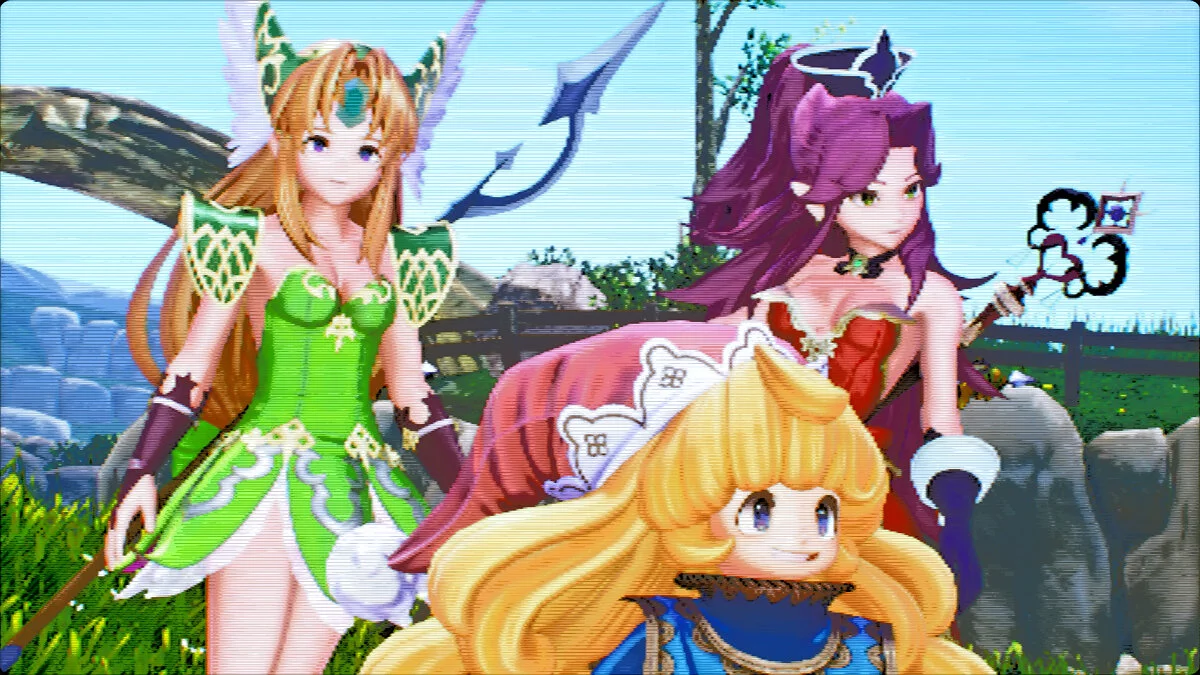 Trials of Mana — Графика в стиле аниме