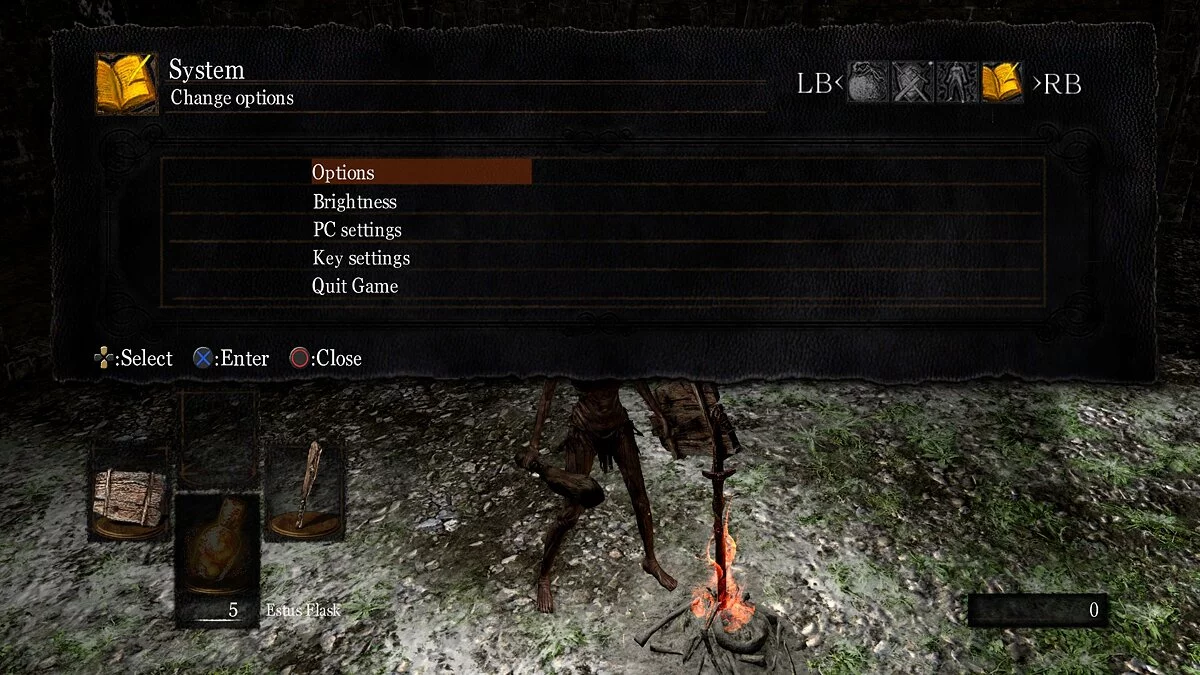 Dark Souls Remastered — Кнопки PlayStation 4