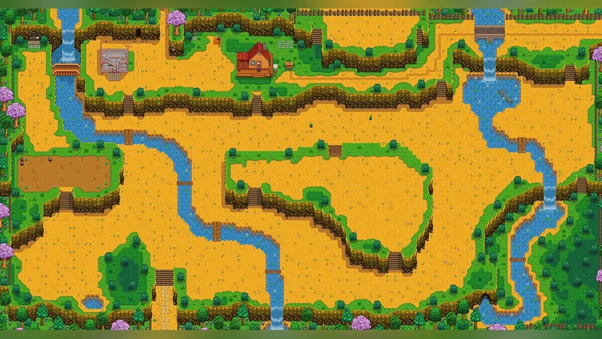 Stardew Valley — Большая карта Хиллтоп