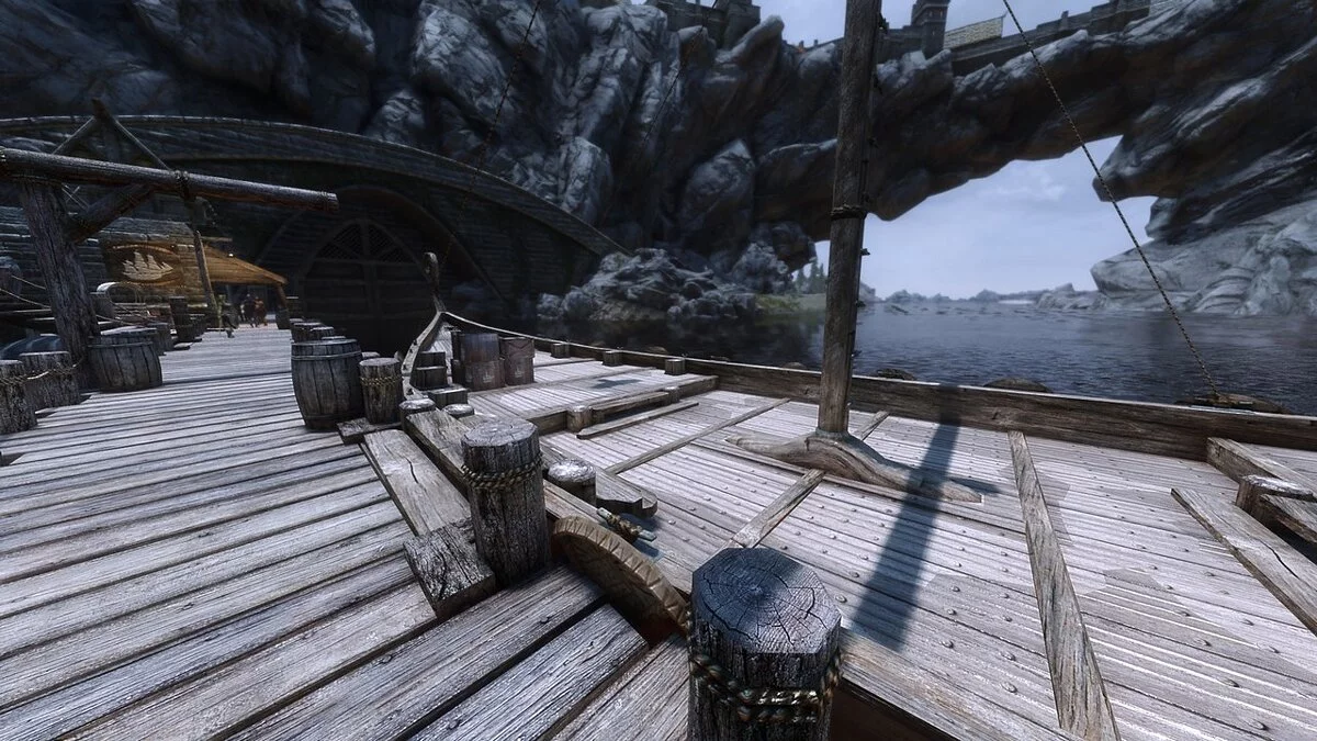 Elder Scrolls 5: Skyrim Special Edition — Красивые лодки 4K