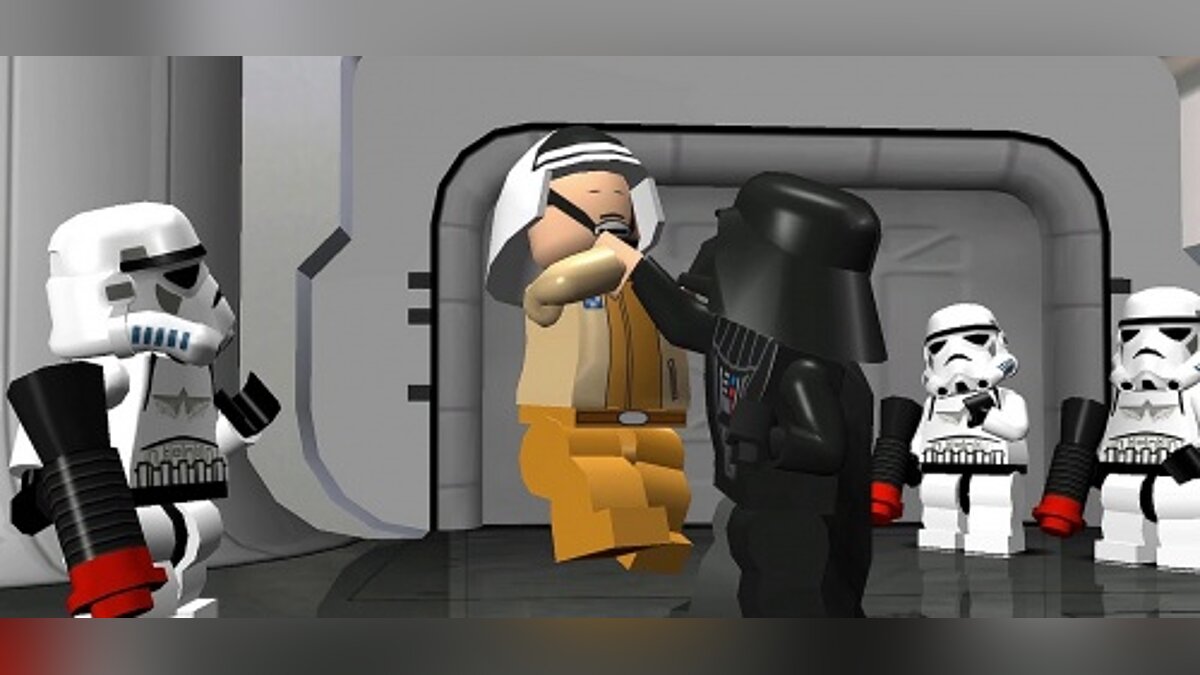 LEGO Star Wars: The Complete Saga (2007) — Сохранение (Много деталек после четвертого эпизода)