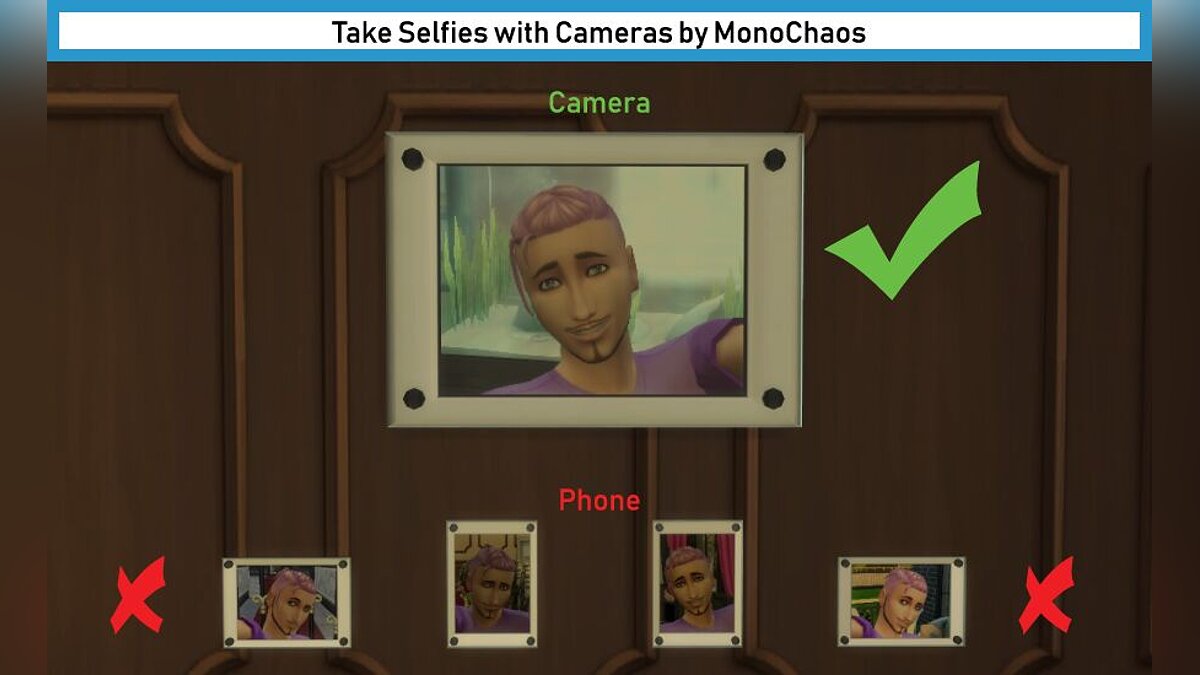 The Sims 4 — Селфи с помощью камеры (12.06.2020)