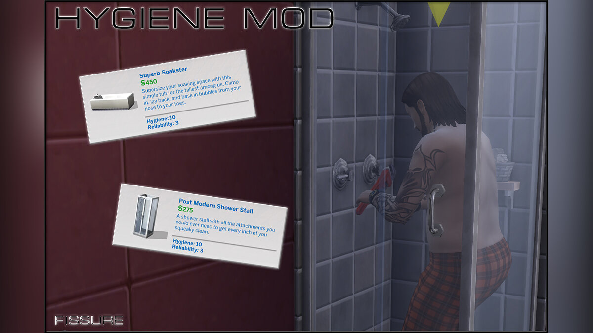 The Sims 4 — Гигиенический мод
