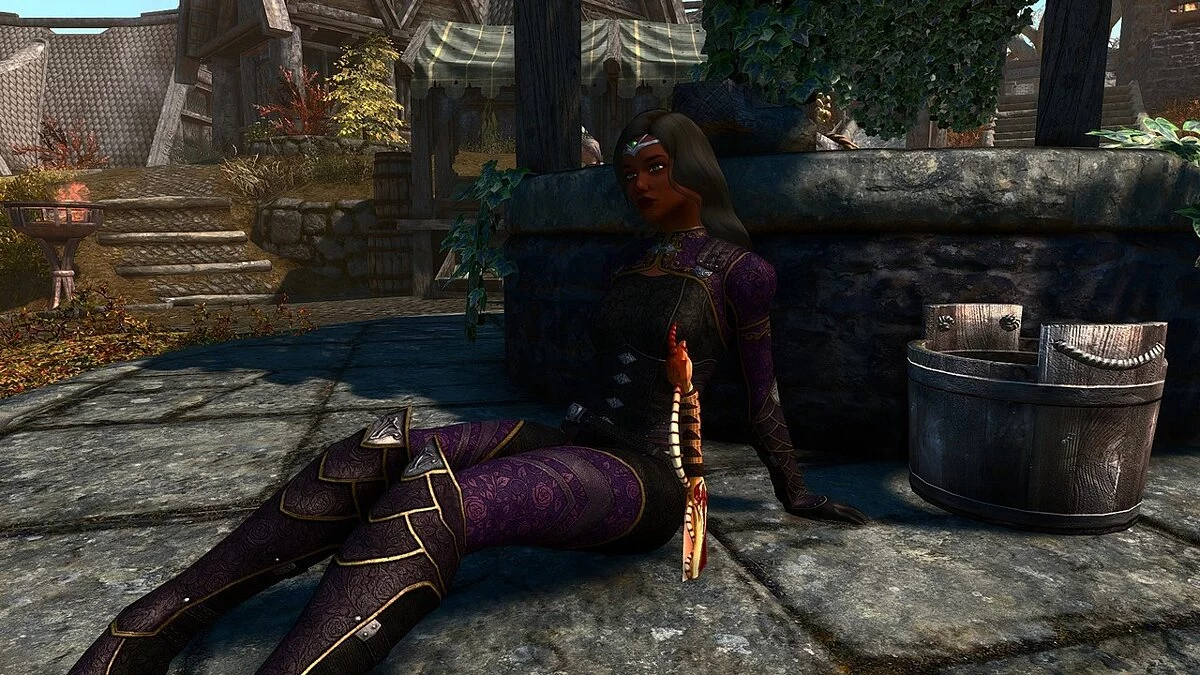 Elder Scrolls 5: Skyrim Special Edition — Компаньон Амандра