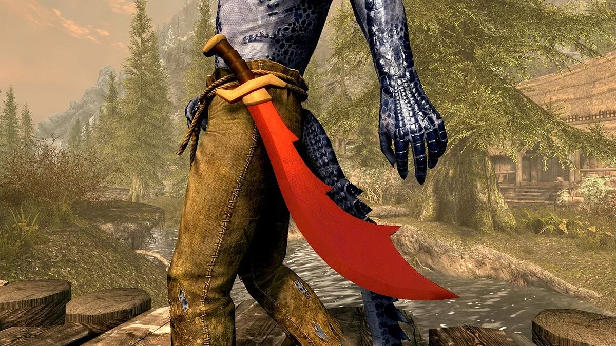 Elder Scrolls 5: Skyrim Special Edition — Скимитар-дракон