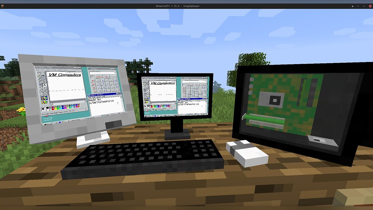 Minecraft — VM Computers — компьютер в который можно играть