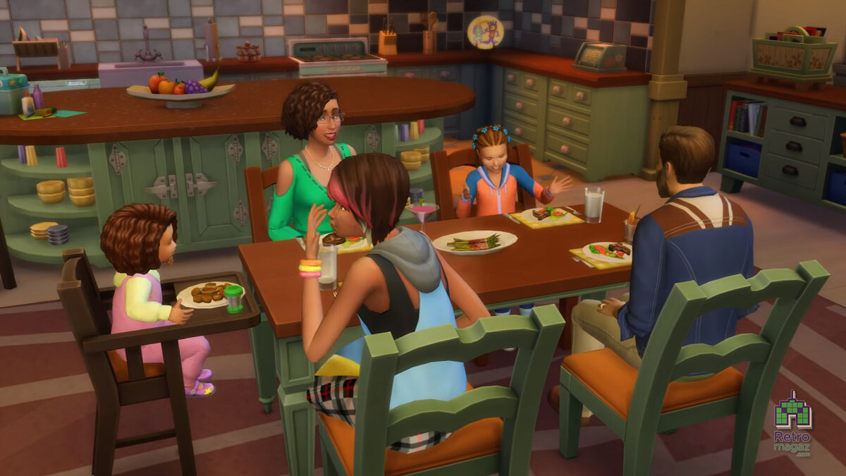 The Sims 4 — Симы не берут еду после готовки (10.06.2020)