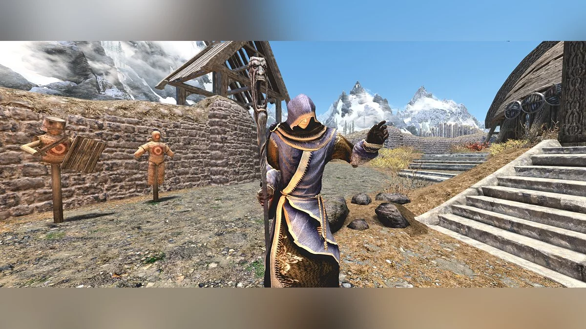 The Elder Scrolls 5: Skyrim Legendary Edition — Новые анимация с посохом Ваббаджек