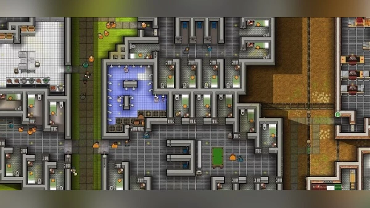 Prison Architect — Сохранение (Большая тюрьма)