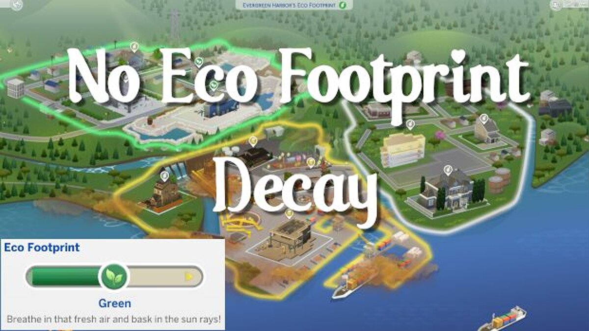 The Sims 4 — Нет естественному изменению уровня экоследа