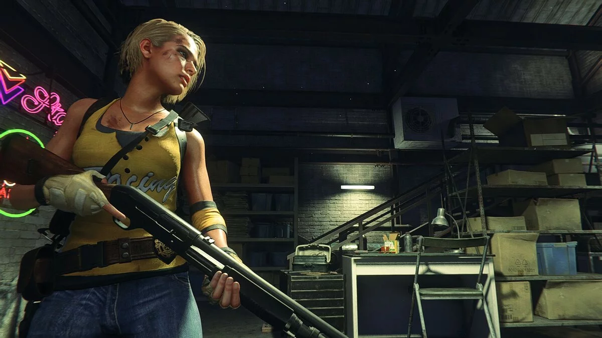 Resident Evil 3 — Джилл в форме Ijiek Racing