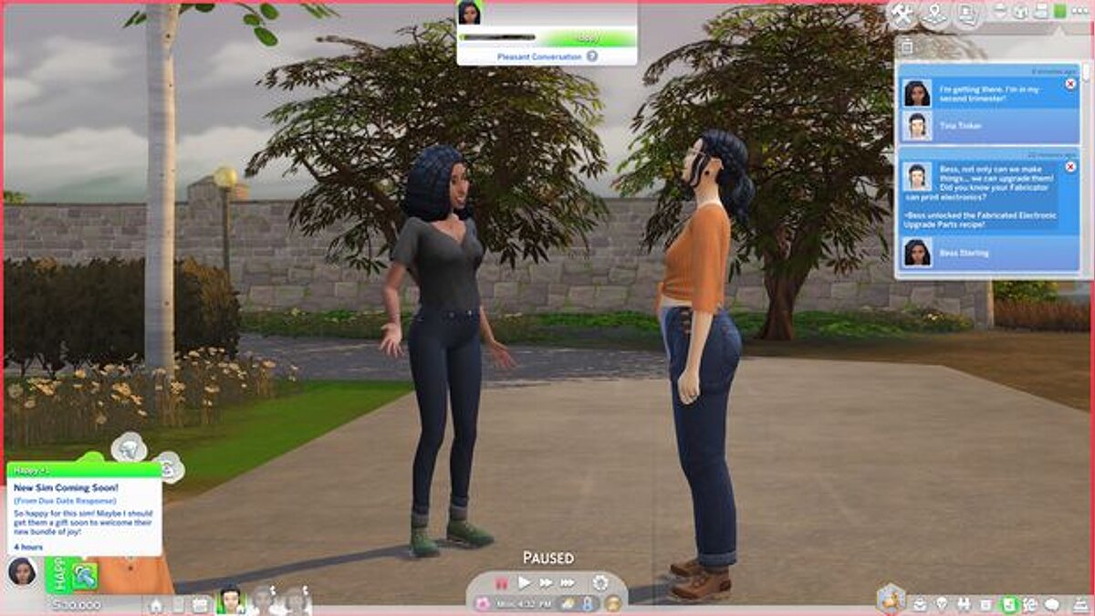 The Sims 4 — Новое взаимодействие с беременными