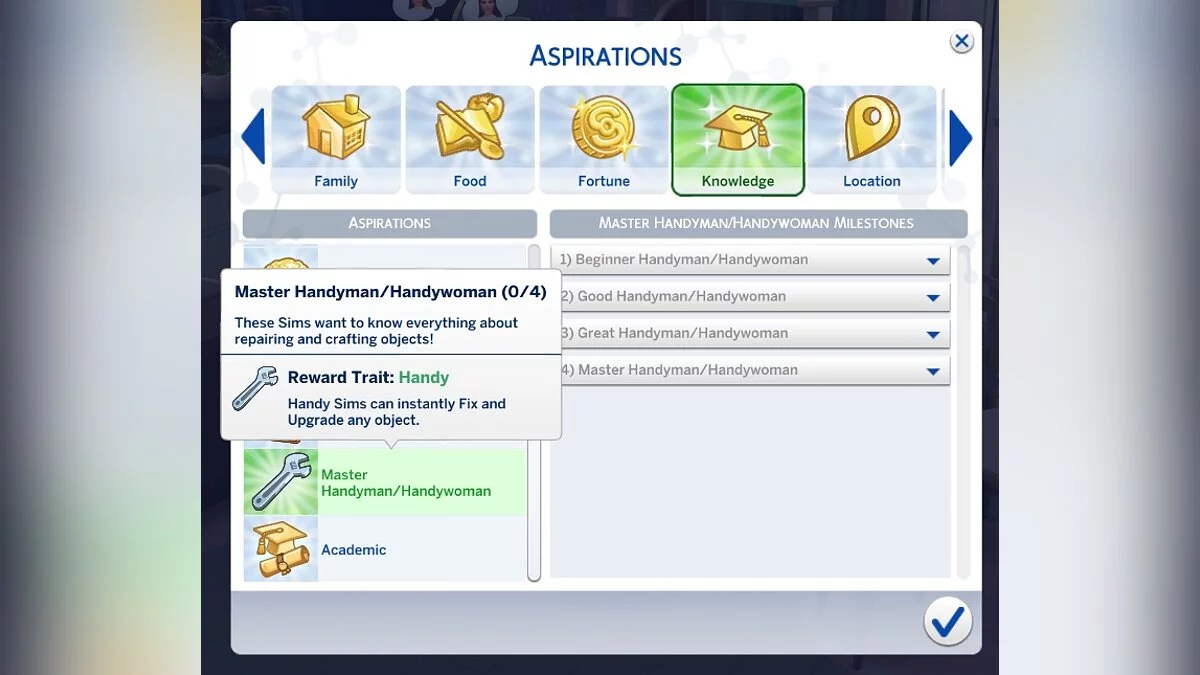 The Sims 4 — Новые жизненные цели