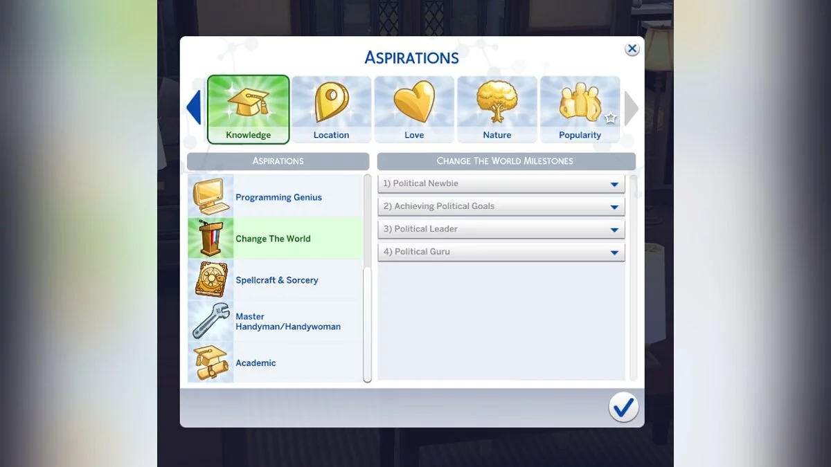 The Sims 4 — Новые жизненные цели