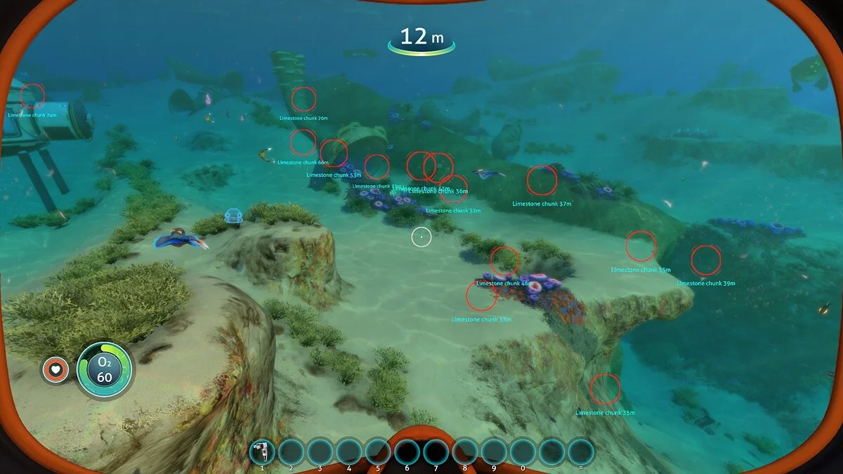 Subnautica — Настройка сканера