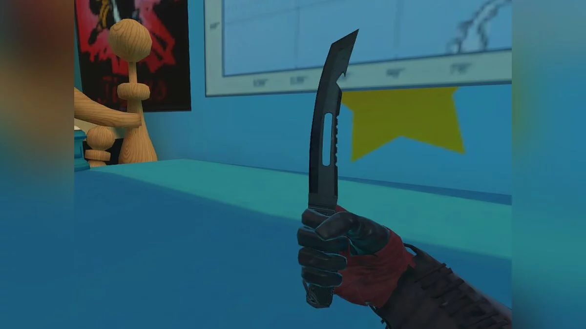 Blade and Sorcery — Нож из игры «Call Of Duty»