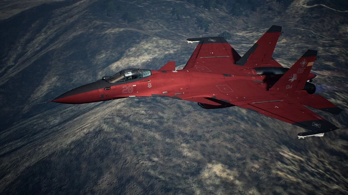 Ace Combat 7: Skies Unknown — Багровое крыло Су-33