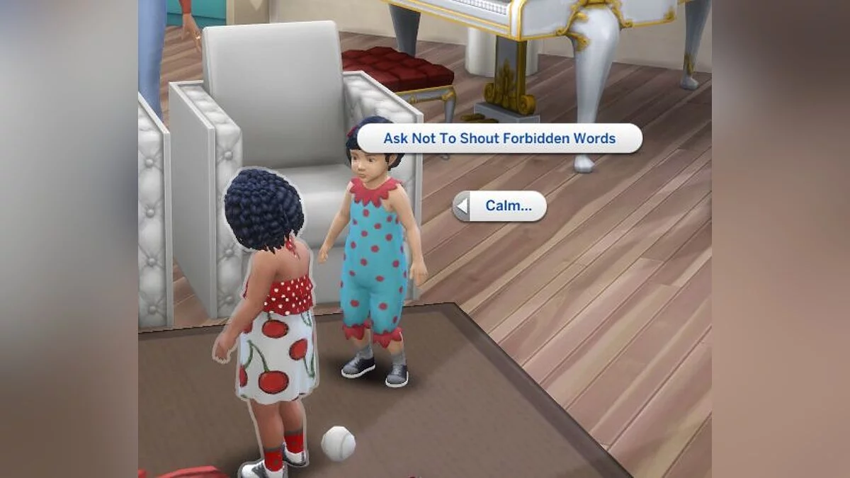 The Sims 4 — Запрещенные слова для малышей (19.06.2020)