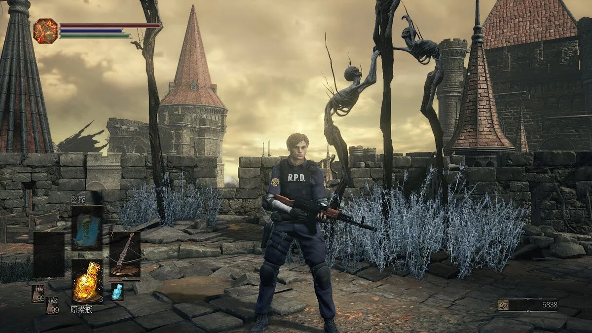 Dark Souls 3 — Леон Кеннеди