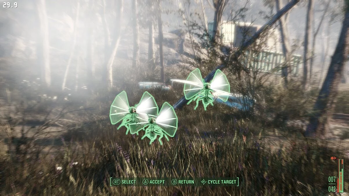 Fallout 4: Game of the Year Edition — Компактный ХУД в правом углу